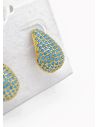 ARETES RODIO MARCA XUPING MICROCIRCONES /YSX