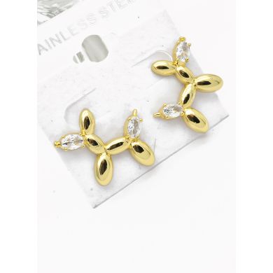 ARETES RODIO MARCA XUPING MICROCIRCONES /YSX