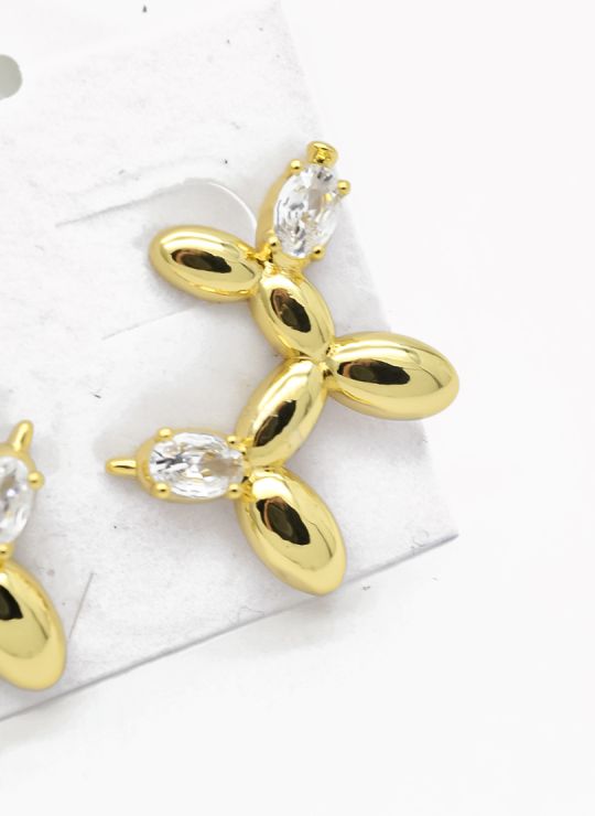 ARETES RODIO MARCA XUPING MICROCIRCONES /YSX