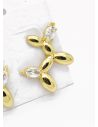 ARETES RODIO MARCA XUPING MICROCIRCONES /YSX