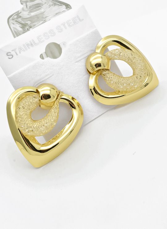 ARETES RODIO MARCA XUPING MICROCIRCONES /YSX