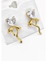 ARETES RODIO MARCA XUPING MICROCIRCONES /YSX