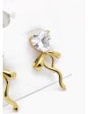 ARETES RODIO MARCA XUPING MICROCIRCONES /YSX