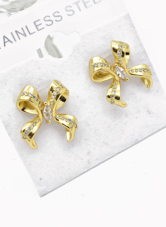 ARETES RODIO MARCA XUPING MICROCIRCONES /YSX