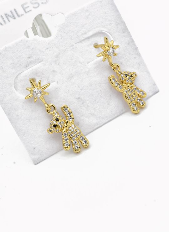 ARETES RODIO MARCA XUPING MICROCIRCONES /YSX