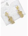 ARETES RODIO MARCA XUPING MICROCIRCONES /YSX