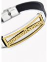 PULSERA NEOPRENO CON ACERO INOXIDABLE Y PLACA CON DISEÑO