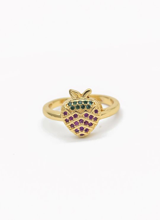 ANILLO GRADUABLE RODIO XUPING YXZ CRISTALES