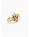 ANILLO GRADUABLE RODIO XUPING YXZ CRISTALES