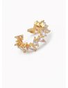 ANILLO GRADUABLE RODIO XUPING YXZ CRISTALES