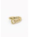 ANILLO GRADUABLE RODIO XUPING YXZ CRISTALES