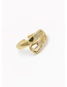 ANILLO GRADUABLE RODIO XUPING YXZ CRISTALES