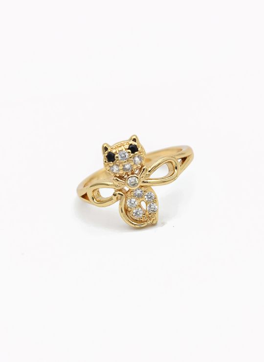 ANILLO GRADUABLE RODIO XUPING YXZ CRISTALES