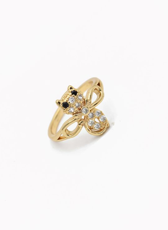 ANILLO GRADUABLE RODIO XUPING YXZ CRISTALES
