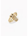 ANILLO GRADUABLE RODIO XUPING YXZ CRISTALES