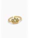 ANILLO GRADUABLE RODIO XUPING YXZ CRISTALES