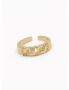 ANILLO GRADUABLE RODIO XUPING YXZ CRISTALES