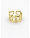 ANILLO GRADUABLE RODIO XUPING YXZ CRISTALES