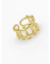 ANILLO GRADUABLE RODIO XUPING YXZ CRISTALES