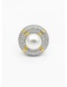 ANILLO GRADUABLE RODIO XUPING YXZ CRISTALES
