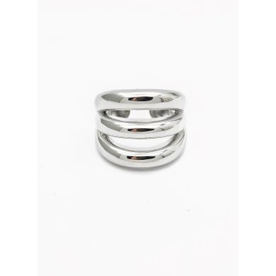 ANILLO GRADUABLE RODIO XUPING YXZ CRISTALES
