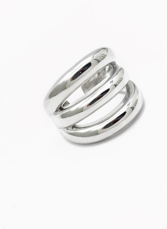 ANILLO GRADUABLE RODIO XUPING YXZ CRISTALES