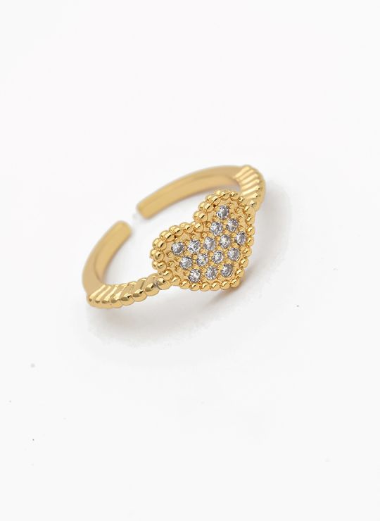 ANILLO GRADUABLE RODIO XUPING YXZ CRISTALES