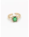 ANILLO GRADUABLE RODIO XUPING YXZ CRISTALES