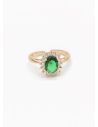ANILLO GRADUABLE RODIO XUPING YXZ CRISTALES