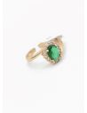 ANILLO GRADUABLE RODIO XUPING YXZ CRISTALES
