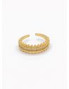 ANILLO GRADUABLE RODIO XUPING YXZ CRISTALES