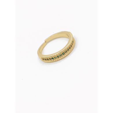 ANILLO GRADUABLE RODIO XUPING YXZ CRISTALES