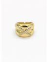 ANILLO GRADUABLE RODIO XUPING YXZ CRISTALES