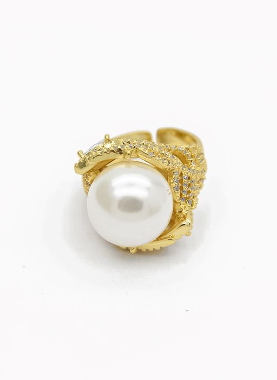ANILLO GRADUABLE RODIO XUPING YXZ CRISTALES