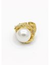ANILLO GRADUABLE RODIO XUPING YXZ CRISTALES
