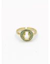 ANILLO GRADUABLE RODIO XUPING YXZ CRISTALES