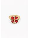ANILLO GRADUABLE RODIO XUPING YXZ CRISTALES