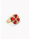 ANILLO GRADUABLE RODIO XUPING YXZ CRISTALES