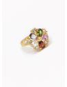 ANILLO GRADUABLE RODIO XUPING YXZ CRISTALES