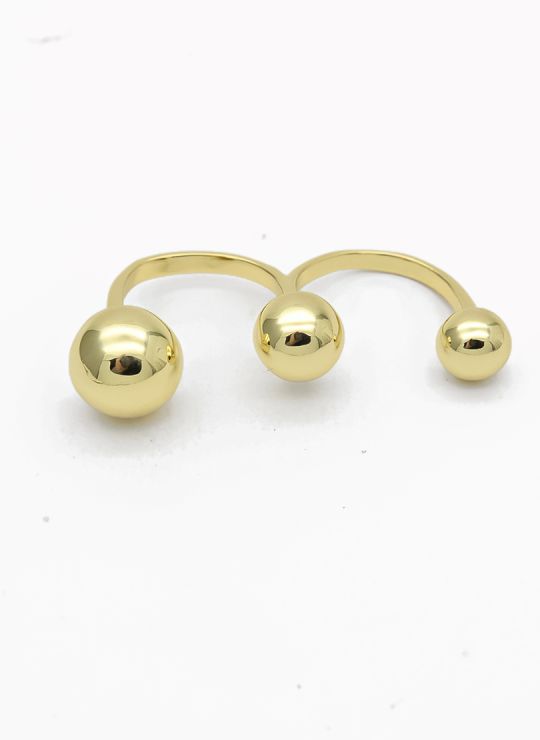 ANILLO GRADUABLE RODIO XUPING YXZ CRISTALES