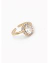 ANILLO GRADUABLE RODIO XUPING YXZ CRISTALES