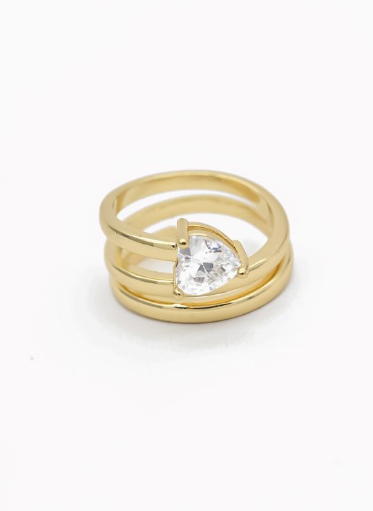 ANILLO GRADUABLE RODIO XUPING YXZ CRISTALES