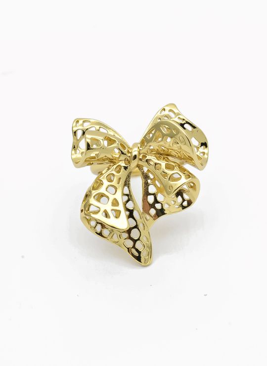 ANILLO GRADUABLE RODIO XUPING YXZ CRISTALES