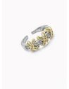 ANILLO GRADUABLE RODIO XUPING YXZ CRISTALES