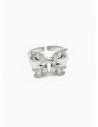 ANILLO GRADUABLE RODIO XUPING YXZ CRISTALES