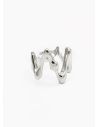ANILLO GRADUABLE RODIO XUPING YXZ CRISTALES
