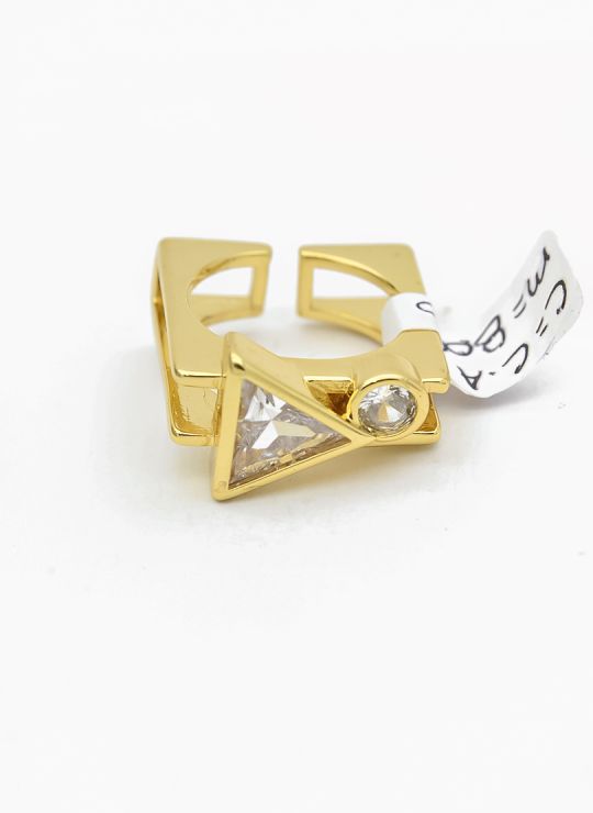 ANILLO GRADUABLE RODIO XUPING YXZ CRISTALES