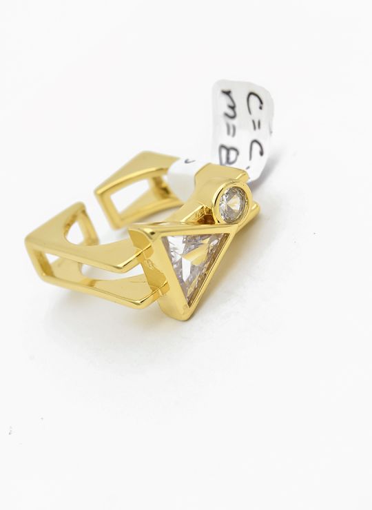 ANILLO GRADUABLE RODIO XUPING YXZ CRISTALES