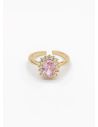 ANILLO GRADUABLE RODIO XUPING YXZ CRISTALES