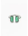 ANILLO GRADUABLE RODIO XUPING YXZ CRISTALES